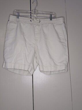 Tommy Hilfiger Men's Large Tan Drawstring Shorts (1047C4)